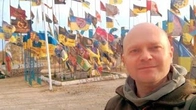 Мікро річка в Запоріжжі в погану погоду