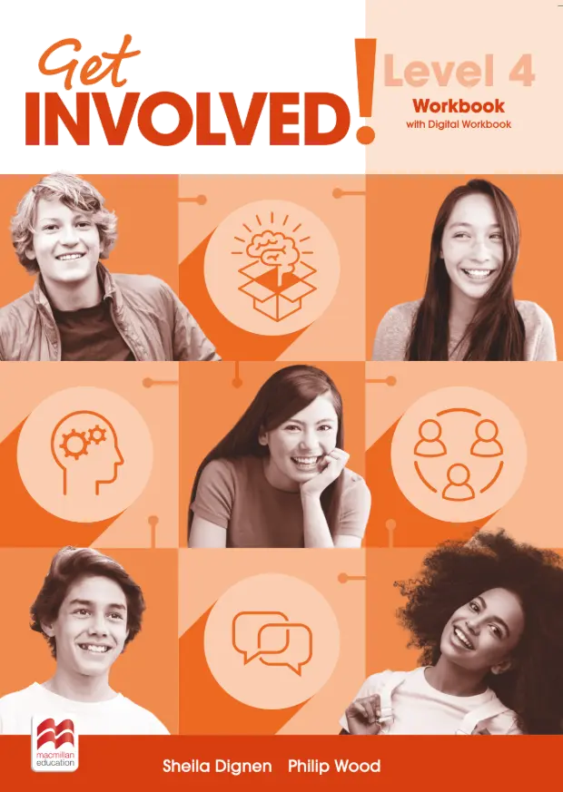 Обкладинка "Get Involved for Ukraine 4 Workbook with Digital Workbook"