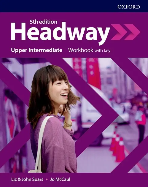 Обкладника "HEADWAY 5E UPP-INT WB W/KEY" Обкладинка "HEADWAY 5E UPP-INT WB W/KEY"