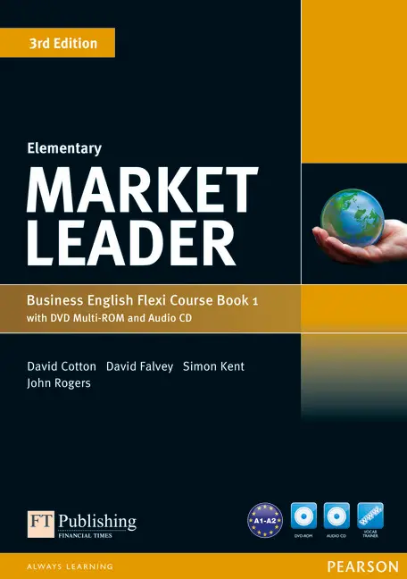 Обкладника "Market Leader 3rd Elementary. Flexi 1 +DVD+CD SB" Обкладинка "Market Leader 3rd Elementary. Flexi 1 +DVD+CD SB"