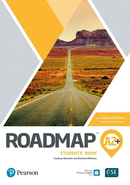 Обкладника "Roadmap A2+. Student's Book +eBook +MEL" Обкладинка "Roadmap A2+. Student's Book +eBook +MEL"