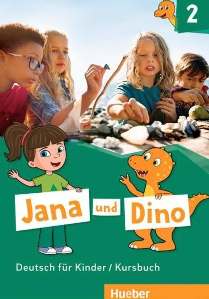 Обкладника "Jana und Dino 2, Kursbuch" Обкладинка "Jana und Dino 2, Kursbuch"