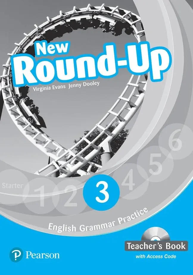 Обкладника "New Round-Up 3. Teacher's Book +TPAC" Обкладинка "New Round-Up 3. Teacher's Book +TPAC"