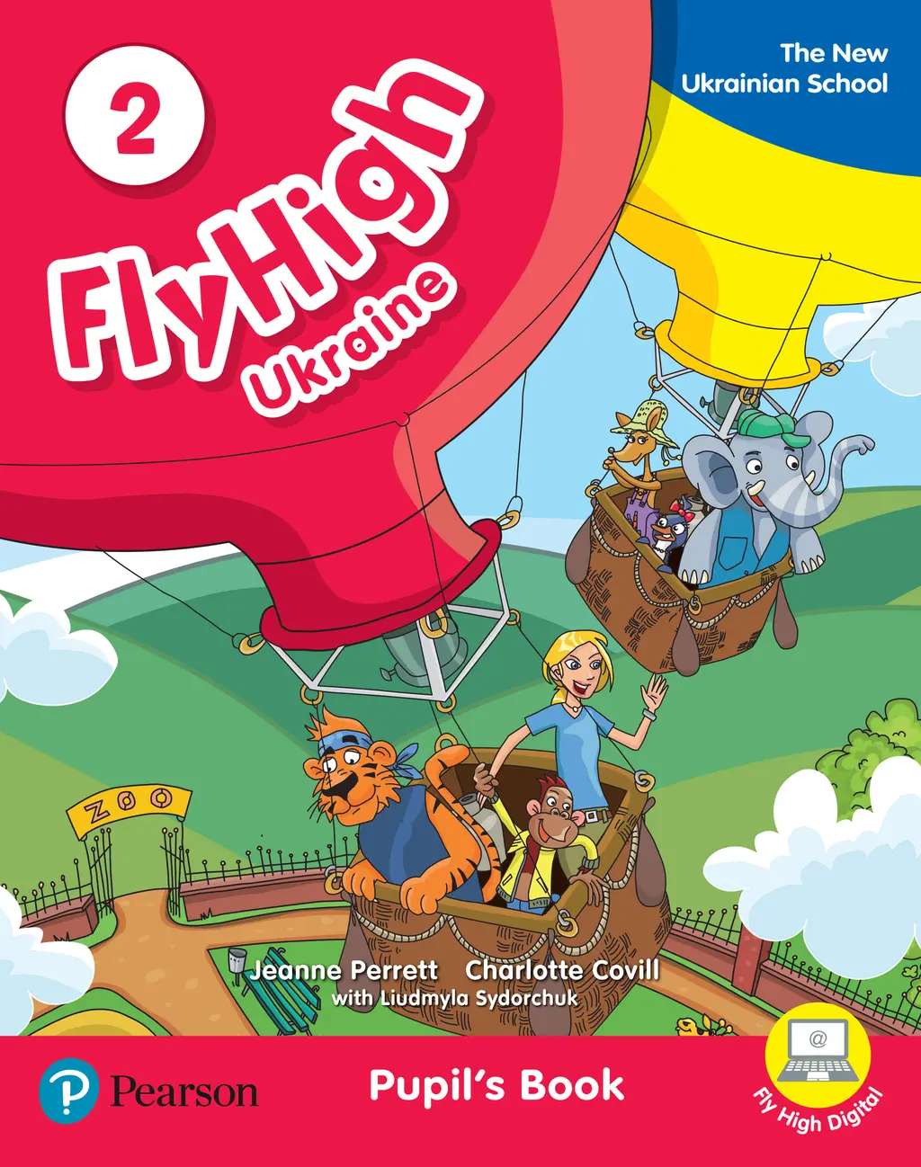 Обкладинка "Fly High 2. Student's Book UKRAINE"