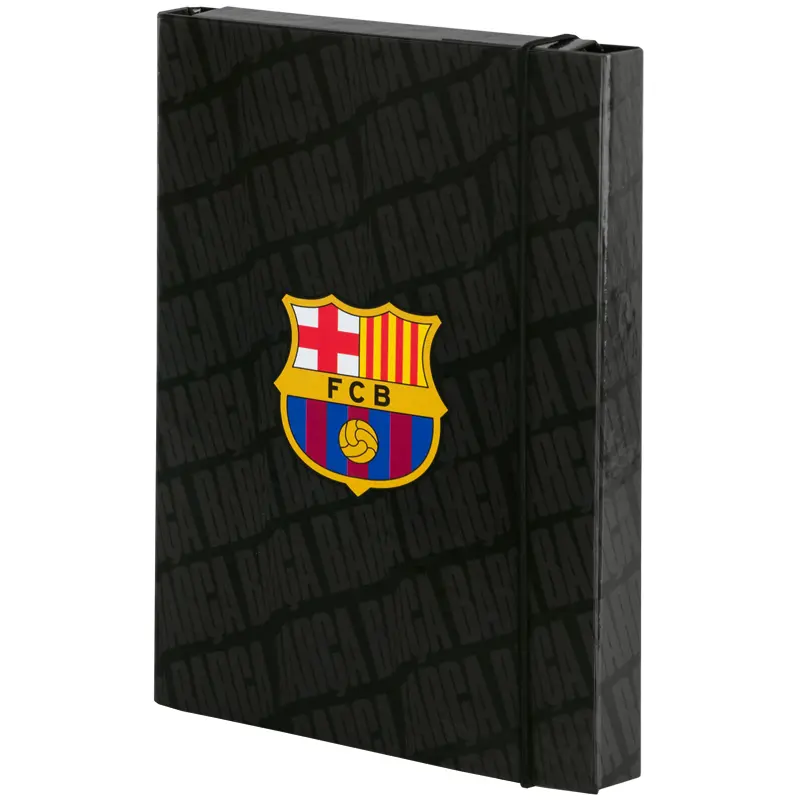 Папка для зошитів на гумці Kite FC Barcelona