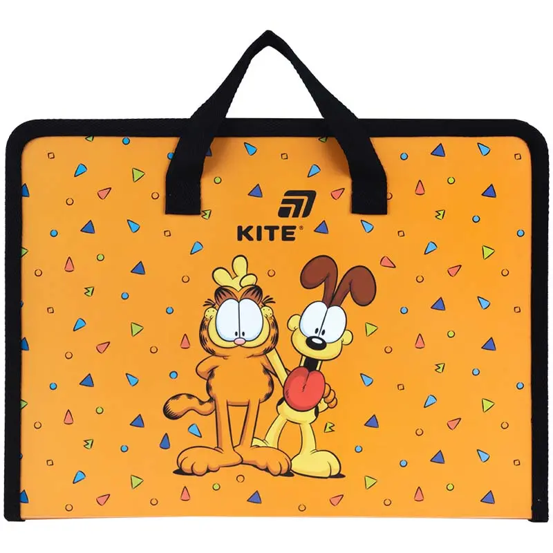 Папка-портфель на блискавці Kite Garfield (1 відділення, A4)