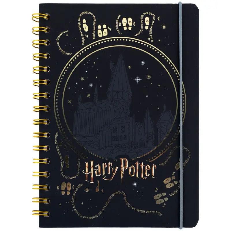 Блокнот на спіралі Kite Harry Potter (A5, 80 аркушів)