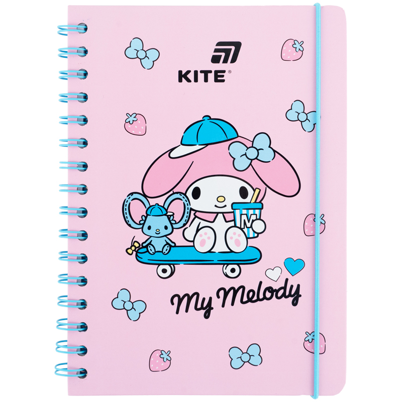 Блокнот на спіралі Kite My Melody (A5, 80 аркушів)