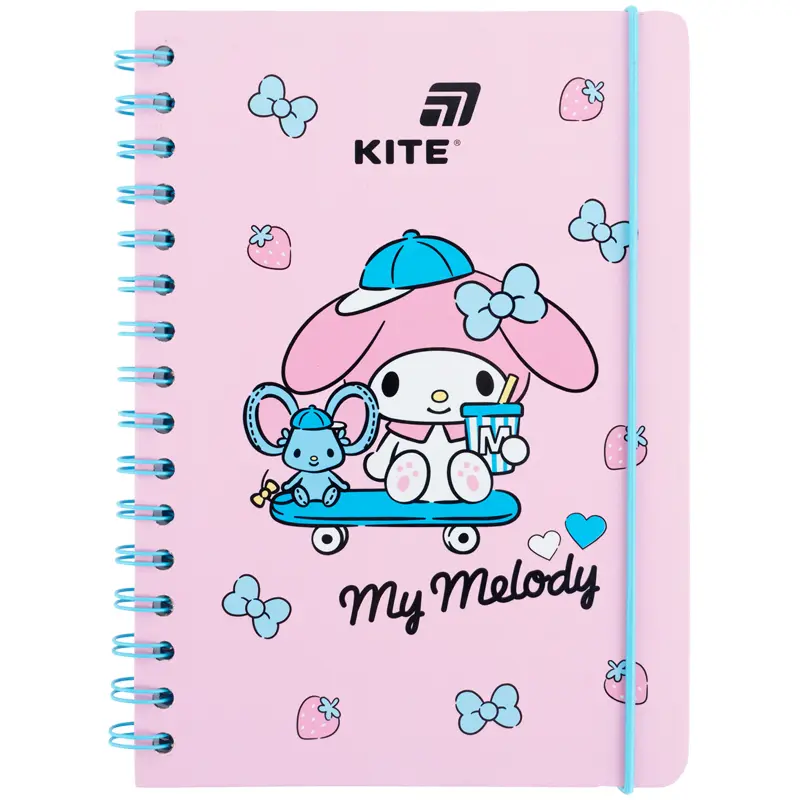 Блокнот на спіралі Kite My Melody (A5, 80 аркушів)