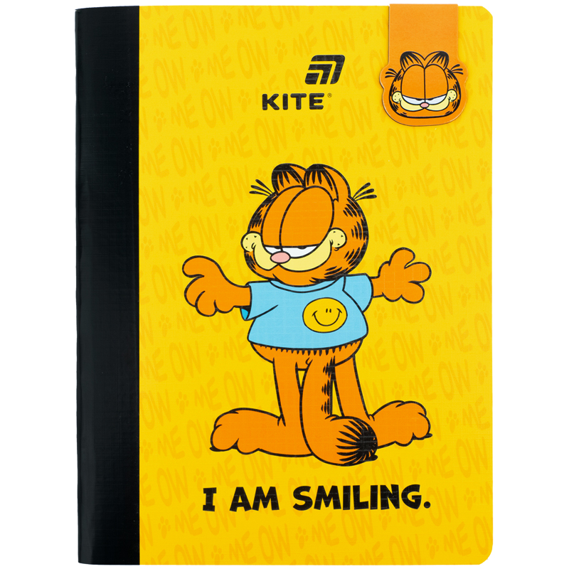 Блокнот з магнітною закладкою Kite Garfield (А5, 60...