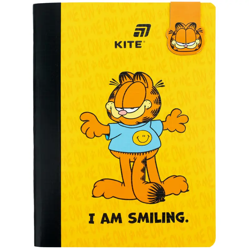 Блокнот з магнітною закладкою Kite Garfield (А5, 60...