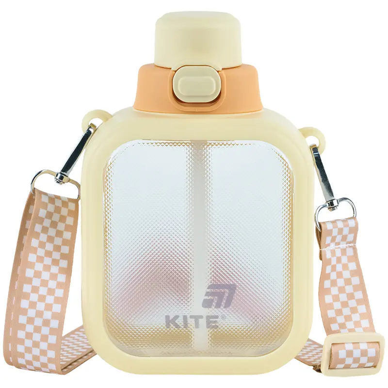 Пляшечка для води Kite, 700 мл (жовта)