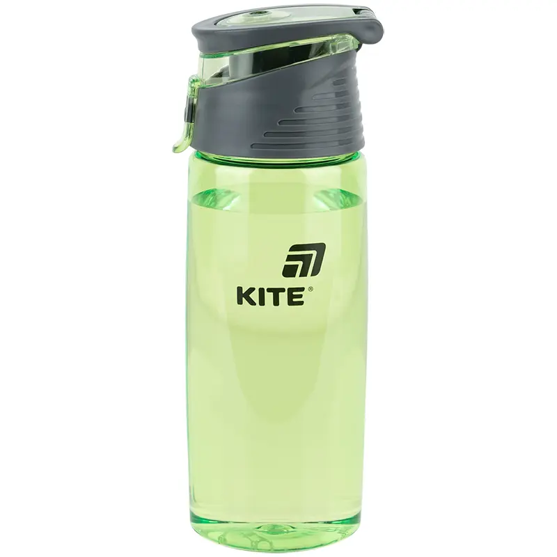 Пляшечка для води Kite, 550 мл (зелена)