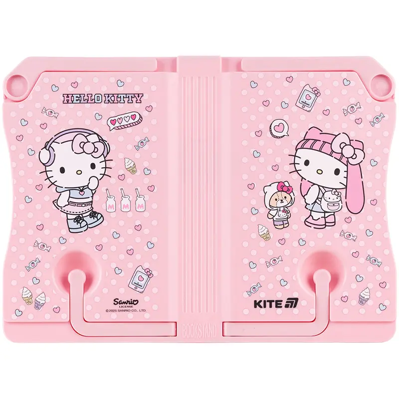 Обкладинка "Підставка для книг Kite Hello Kitty (пластикова)"