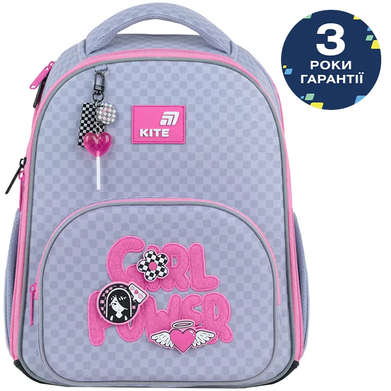 Обкладинка "Рюкзак шкільний каркасний Kite Education Girl's Power"
