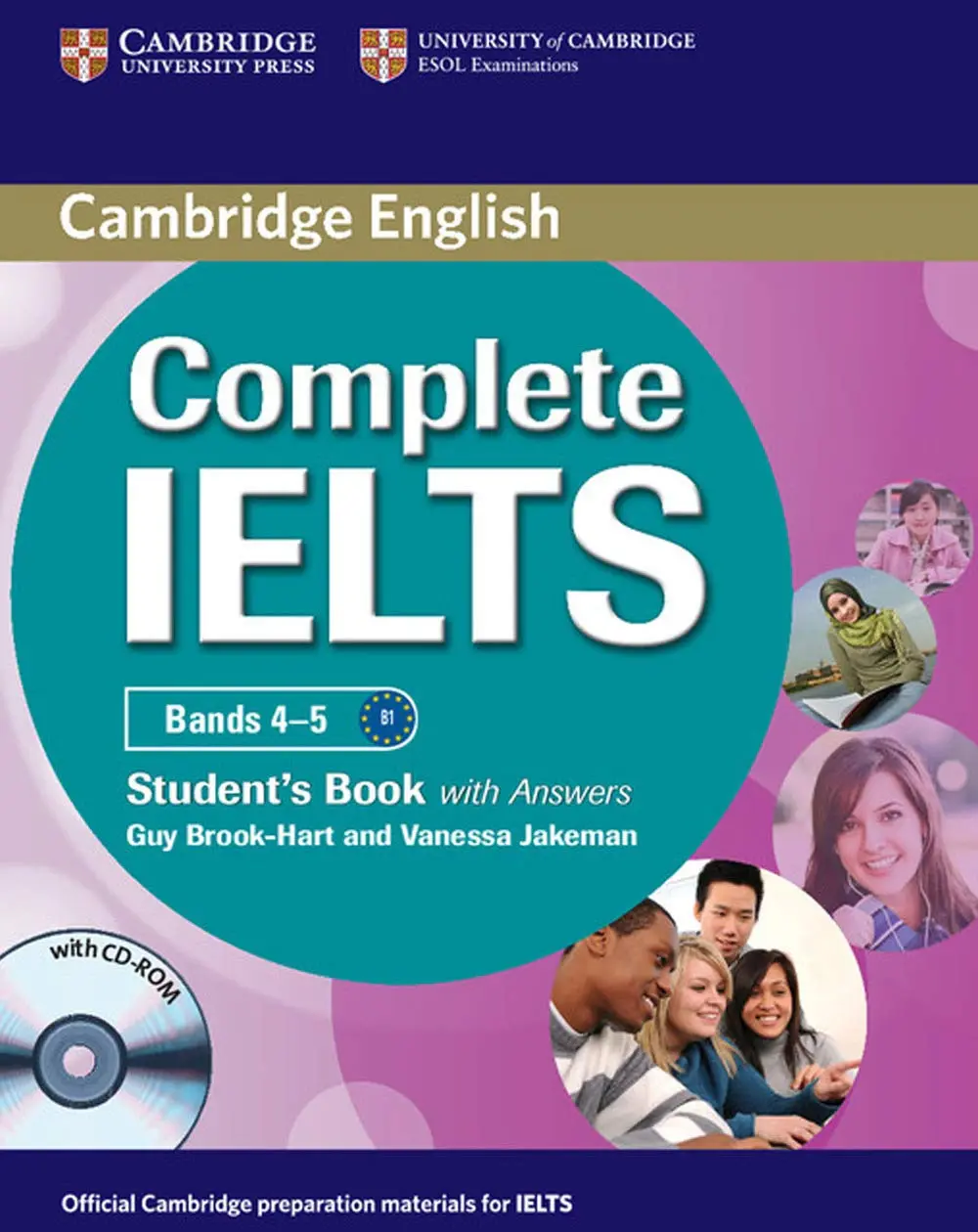 Обкладинка "Complete IELTS Bands 4-5 Student's Pack (SB with Answers with CD-ROM and Class AudioCDs (2))"