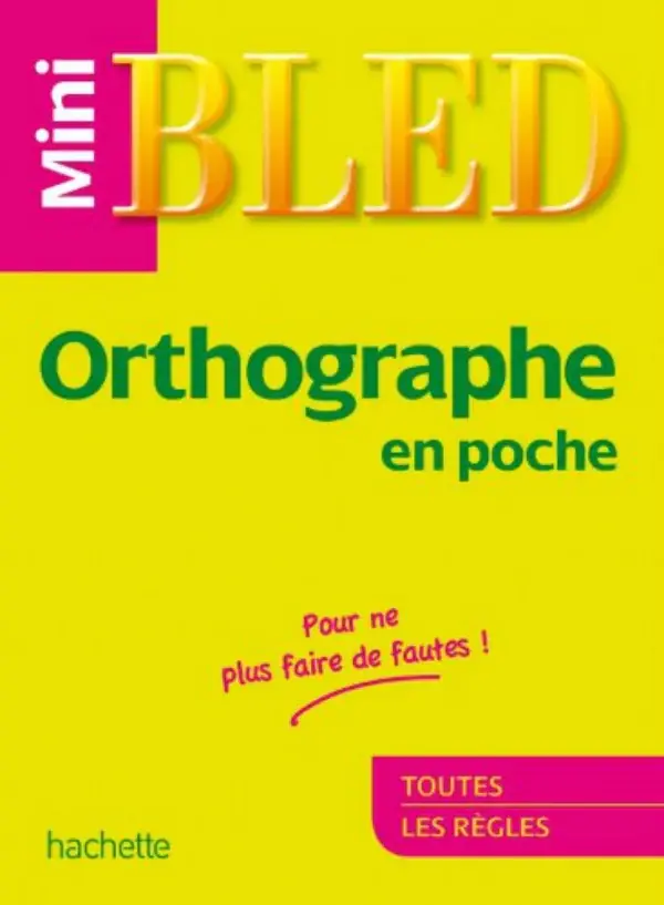 Обкладинка "BLED Mini orthographe"