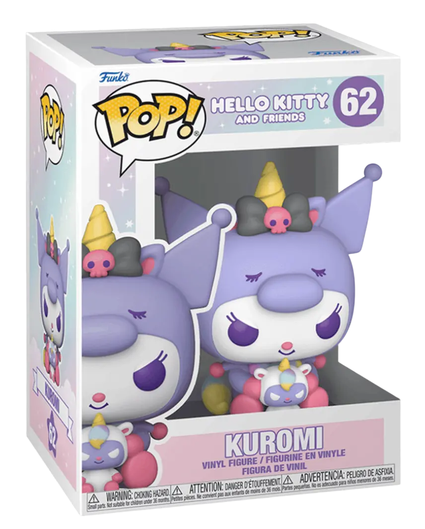 Обкладинка "Фігурка Funko Pop Sanrio Hello Kitty Куромі Вечірка єдинорогів"