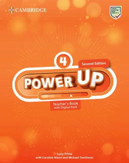 Обкладника "Power Up 2nd Edition Level 4 Teacher's Book with Digital Pack" Обкладинка "Power Up 2nd Edition Level 4 Teacher's Book with Digital Pack"