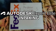 Unpacking a parcel from @Autodesk I became a member of the Expert Elite program.