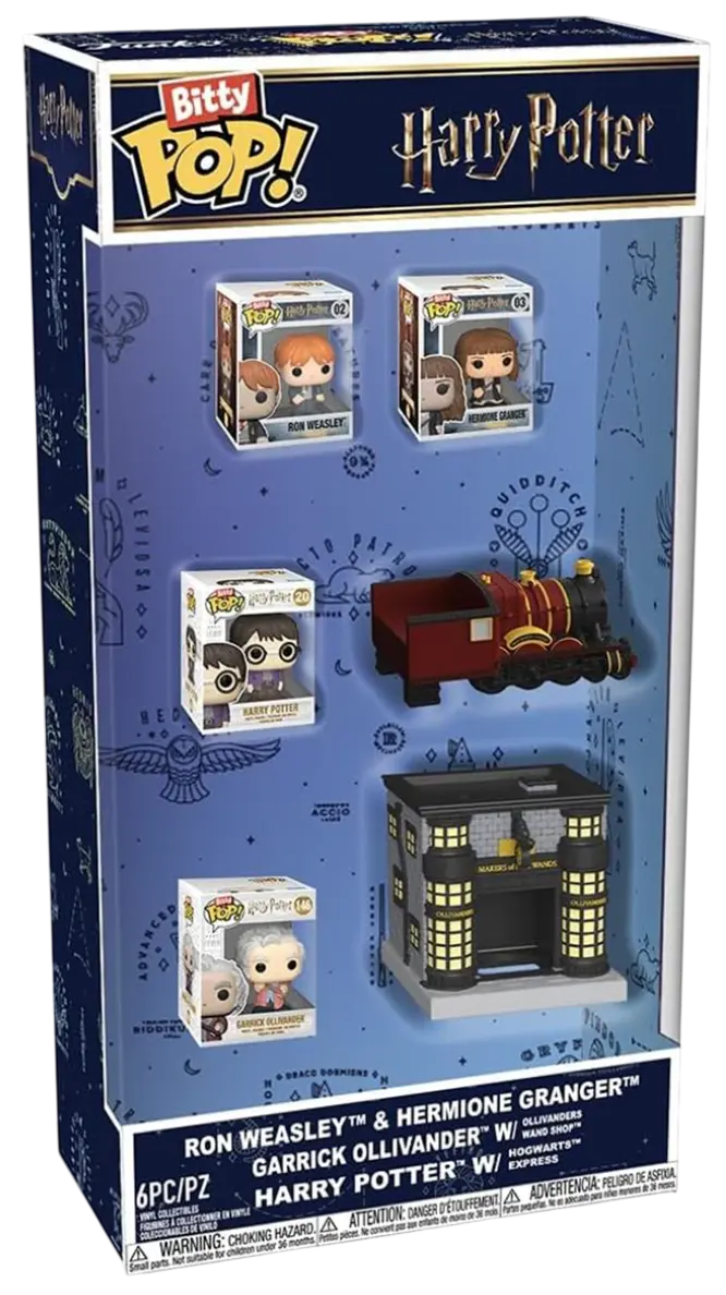 Обкладника "Набір фігурок Funko Pop Bitty Pop Bundle Pack Гаррі Поттер" Обкладинка "Набір фігурок Funko Pop Bitty Pop Bundle Pack Гаррі Поттер"