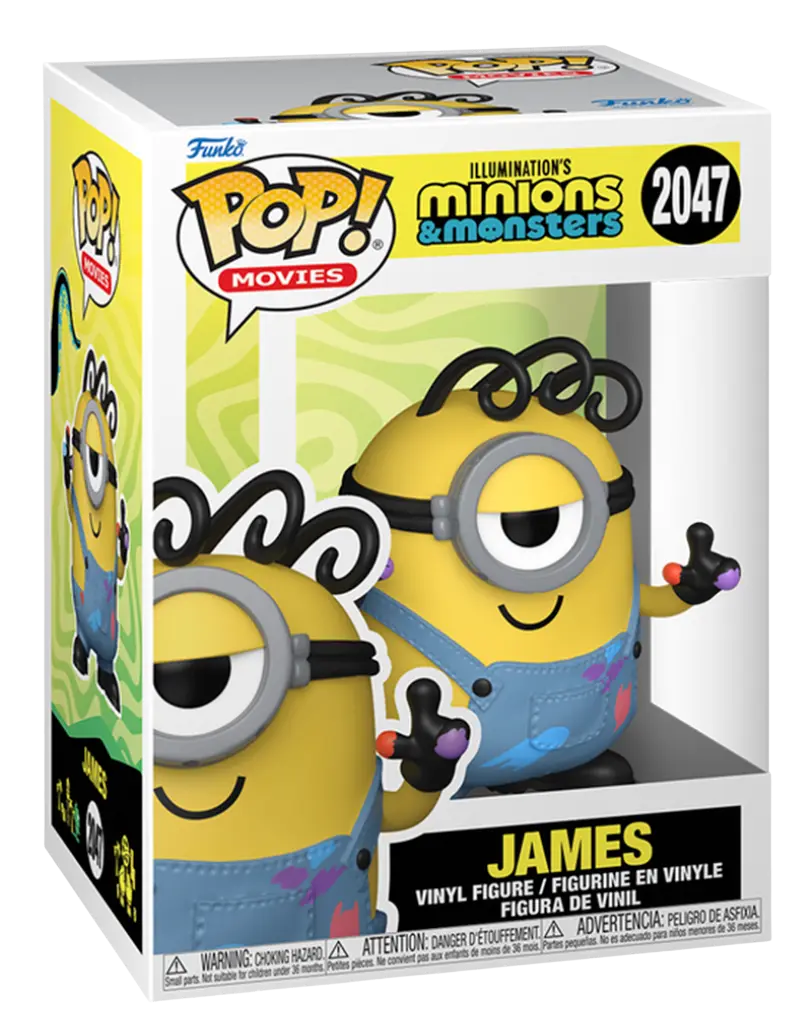 Обкладинка "Фігурка Funko Pop Minions and Monsters Посіпаки і Монстряки Джеймс"