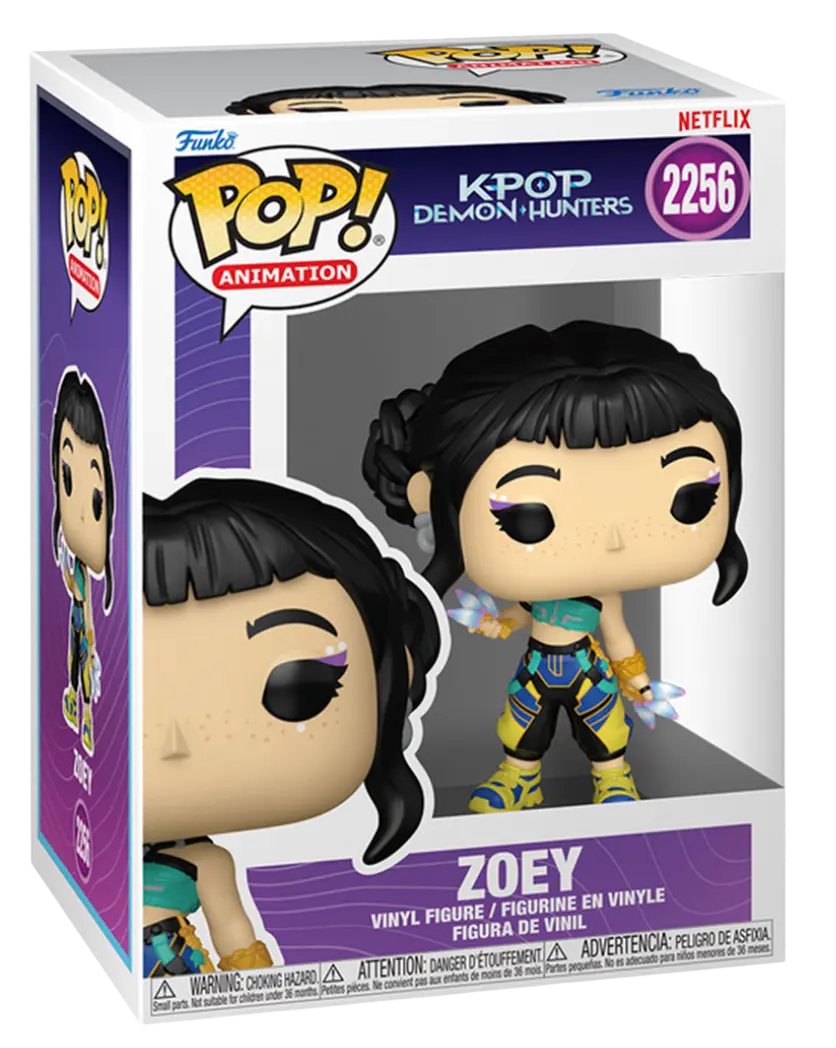 Обкладника "Фігурка Funko Pop K-Pop Demon hunters Зої" Обкладинка "Фігурка Funko Pop K-Pop Demon hunters Зої"