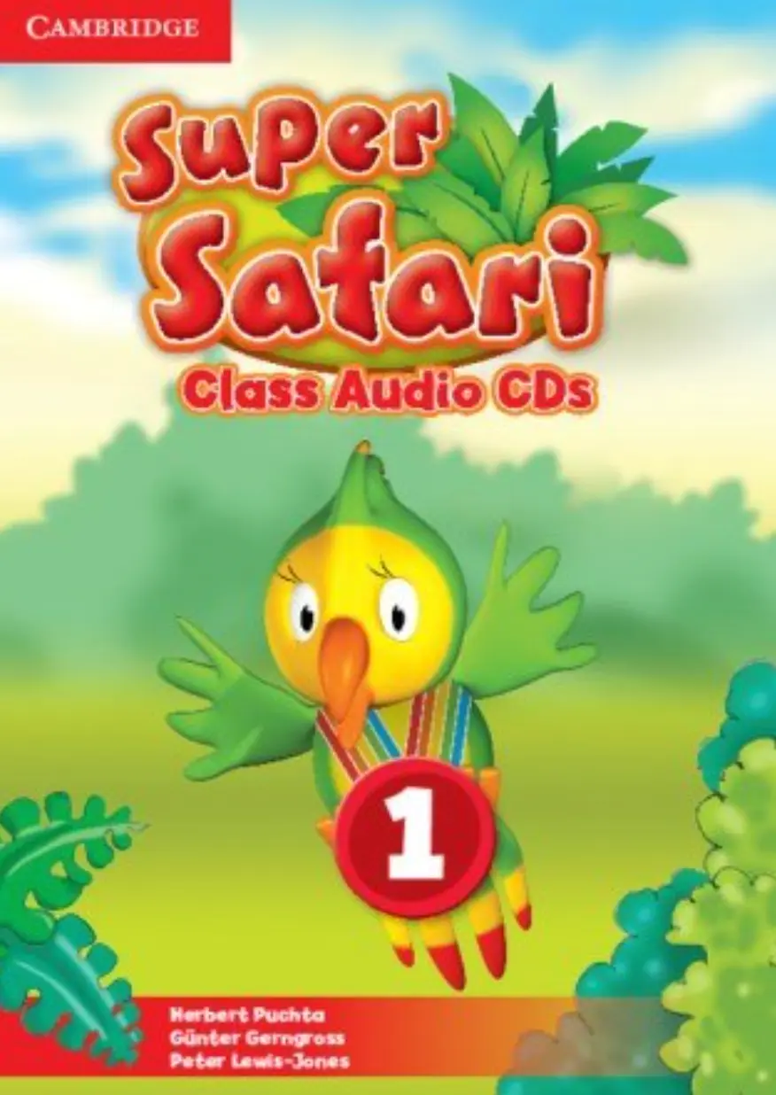 Обкладника "Super Safari 1 Class Audio CDs (2)" Обкладинка "Super Safari 1 Class Audio CDs (2)"