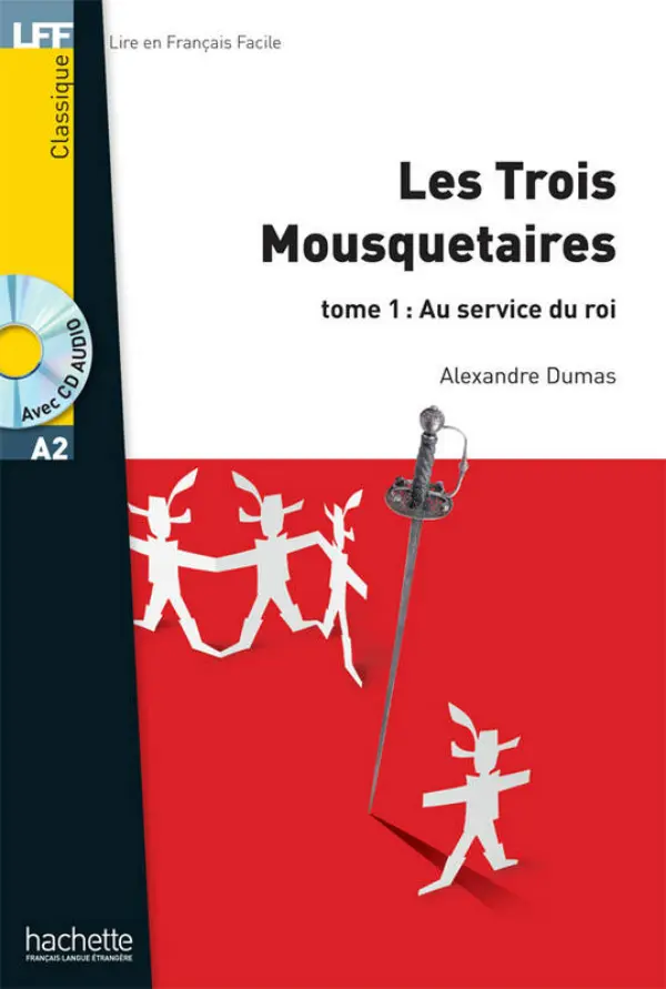 Обкладинка "Les Trois Mousquetaires: Tome1 + CD audio"
