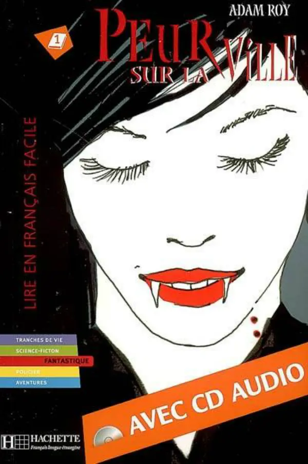 Обкладника "A2 Peur sur la ville + CD audio (Roy)" Обкладинка "A2 Peur sur la ville + CD audio (Roy)"