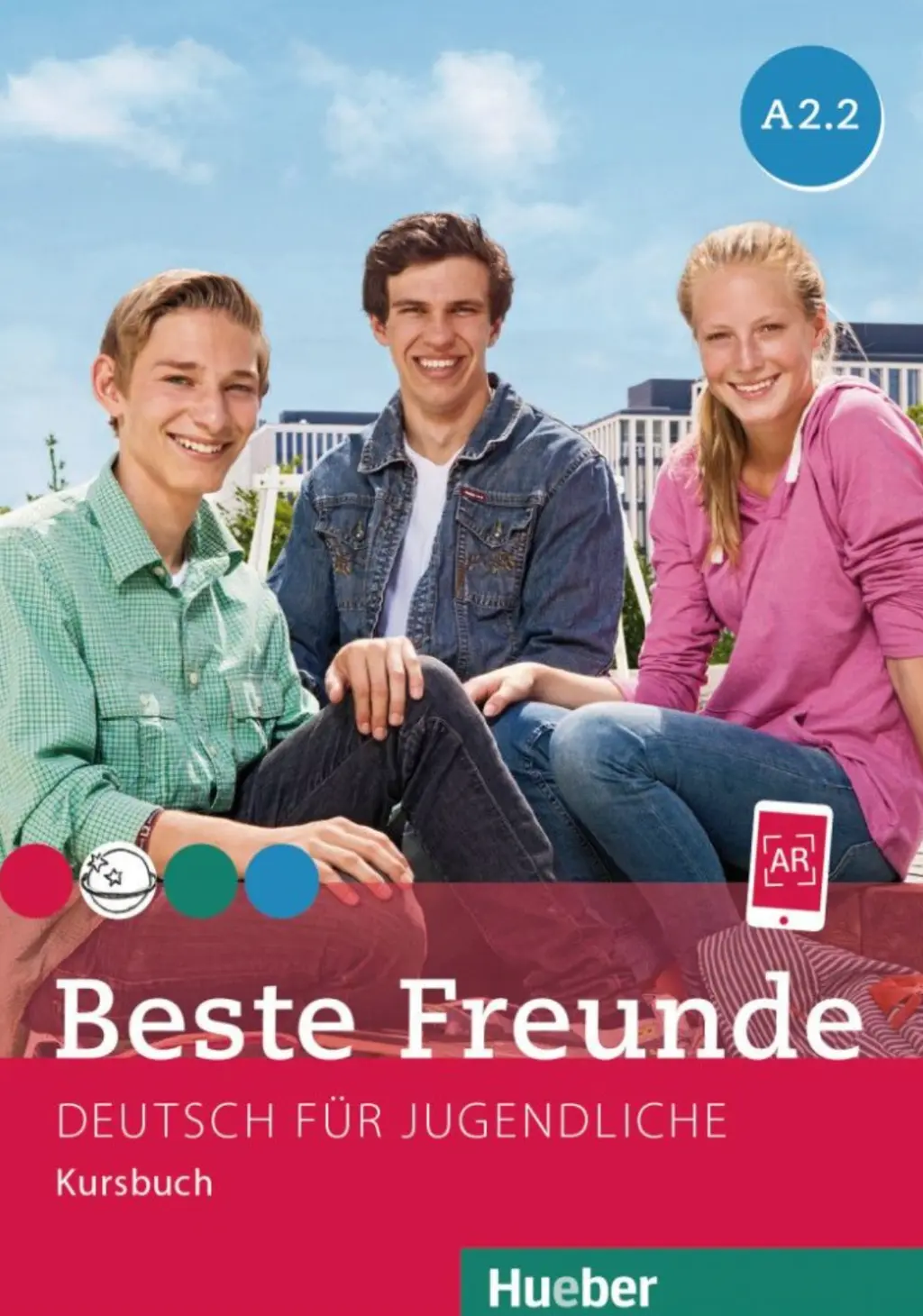Обкладинка "Beste Freunde A2.2. Kursbuch"