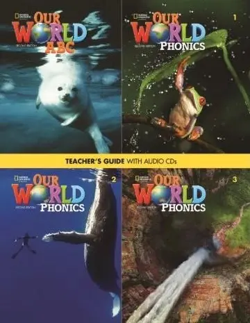 Обкладинка "Our World 2nd Edition 1-3 Phonics and ABC Teacher's Guide with Audio CD"