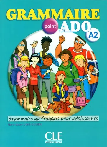 Обкладника "Grammaire point ado A2 Livre + CD audio" Обкладинка "Grammaire point ado A2 Livre + CD audio"
