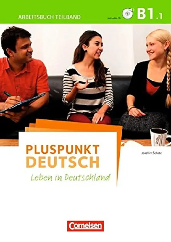 Обкладника "Pluspunkt Deutsch NEU B1.1 Arbeitsbuch mit Audio-CD und Lösungsbeileger" Обкладинка "Pluspunkt Deutsch NEU B1.1 Arbeitsbuch mit Audio-CD und Lösungsbeileger"