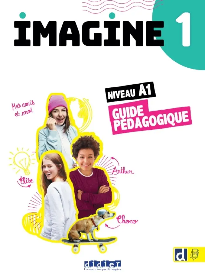 Обкладинка "Imagine 1 A1 Guide pedagogique"