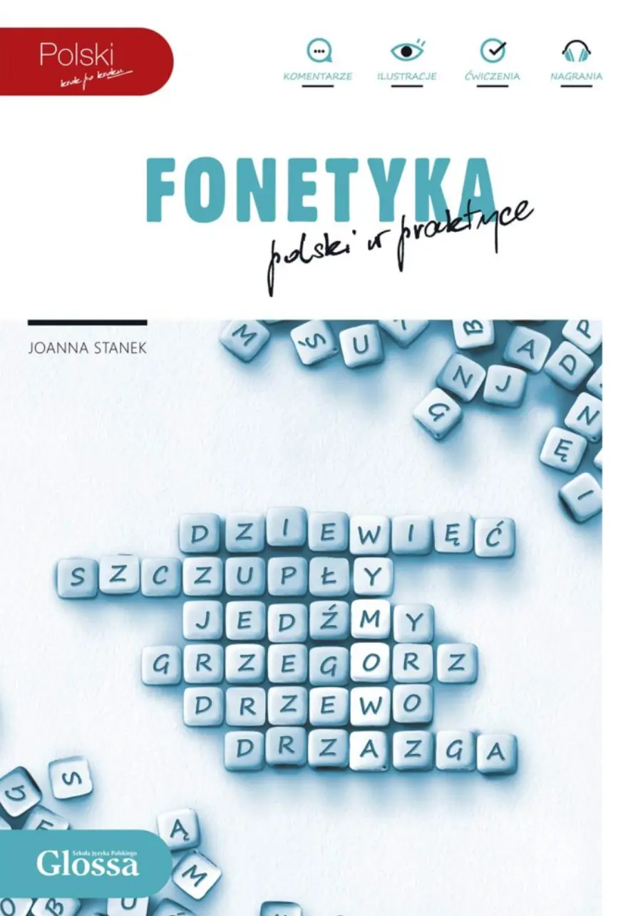 Обкладника "Fonetyka - polski w praktyce" Обкладинка "Fonetyka - polski w praktyce"