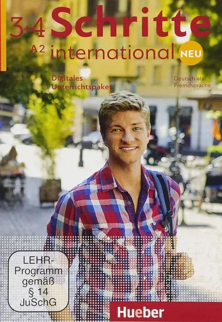 Обкладника "Schritte international Neu 3+4. Digitales Unterrichtspaket" Обкладинка "Schritte international Neu 3+4. Digitales Unterrichtspaket"