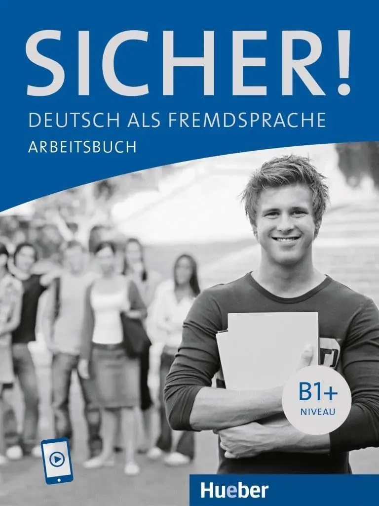 Обкладинка "Sicher! B1+. Arbeitsbuch mit Audios online"