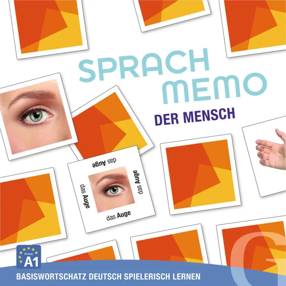 Обкладинка "Sprachmemo Deutsch: Der Mensch"