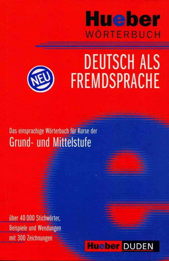Hueber WB DaF, einsprachig, Mittelstufe