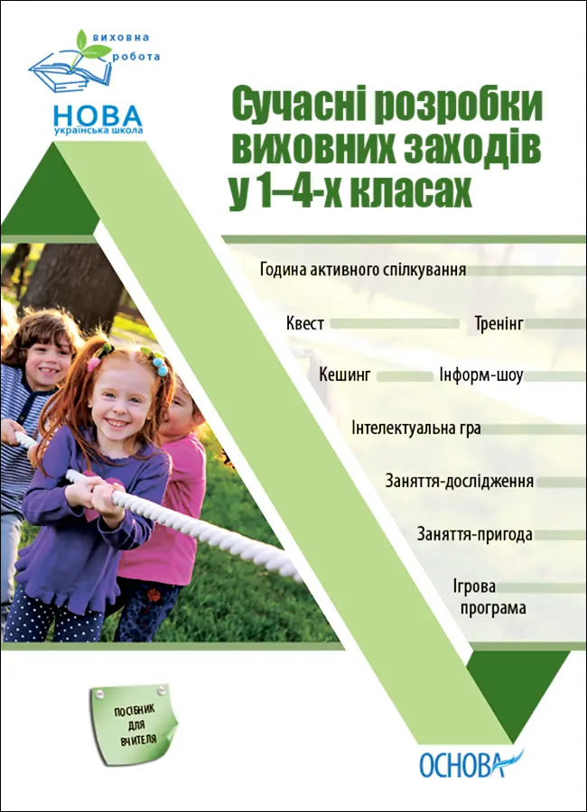 Сучасні розробки виховних заходів у 1-4-х класах