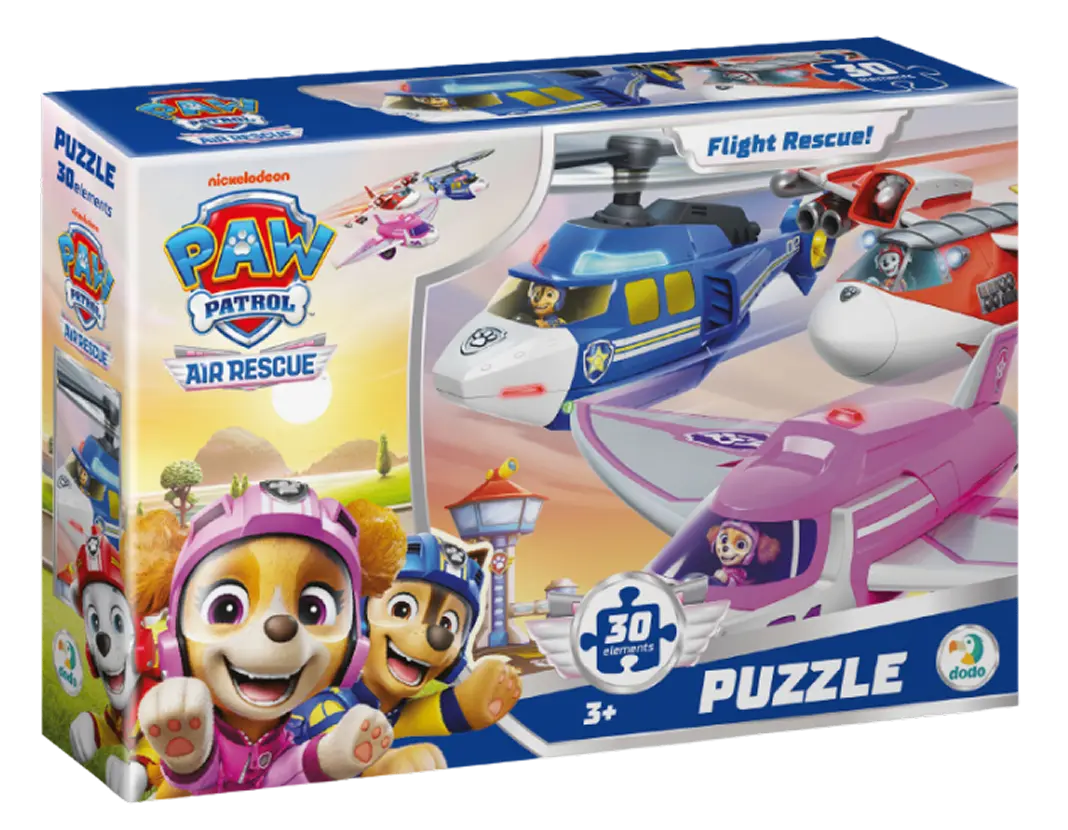 Пазл на 30 елементів Paw Patrol. Порятунок у польоті!
