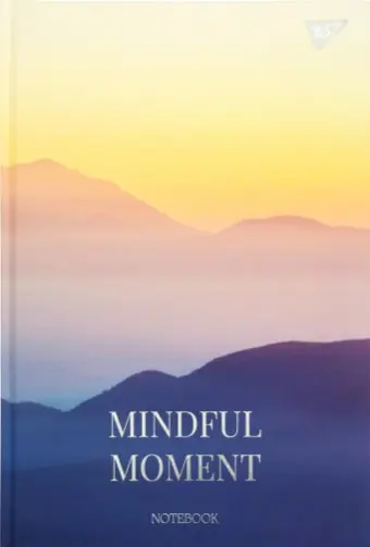 Обкладинка "Блокнот YES А4/96 7БЦ Mindful moment, клітинка"