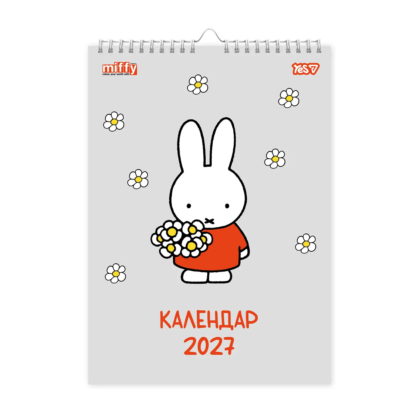 Календар-планер YES Miffy настінний на 2027 р., А3