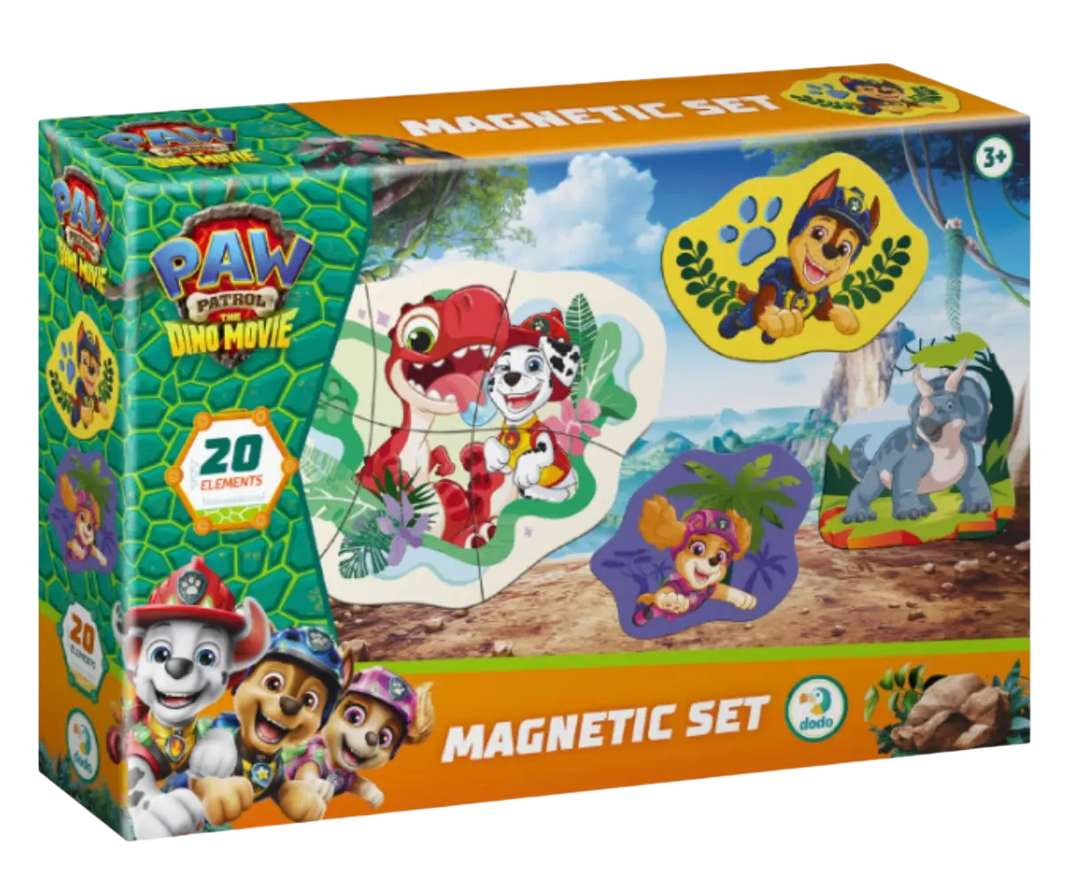 Набір магнітів «Paw Patrol. Динозаври на острові»