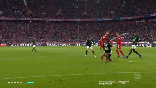 Round 25. Bayern — Wolfsburg 6:0. Match overview