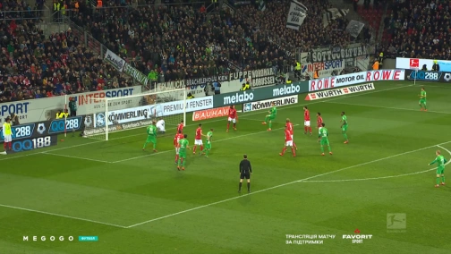 25 тур. Майнц — Боруссія Менхенгладбах 0:1. Огляд матчу