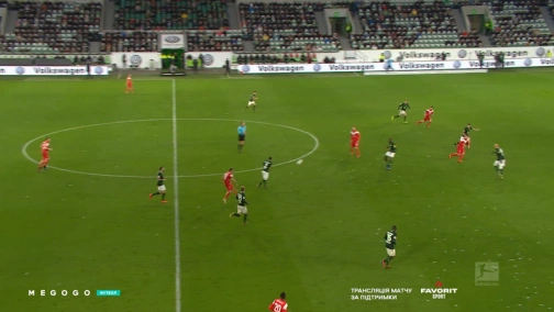 Round 26. Wolfsburg — Fortuna Düsseldorf 5:2. Match overview