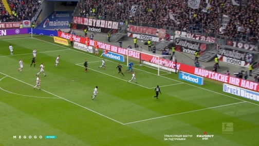 Round 26. Eintracht — Nürnberg 1:0. Match overview