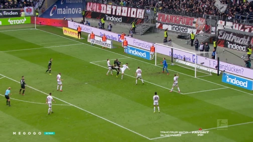 Round 26. Eintracht — Nürnberg 1:0. Match overview